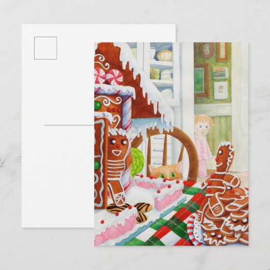 LEBKUCHEN ÜBERRASCHUNG Postkarte (Vorne/Hinten)