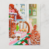 LEBKUCHEN ÜBERRASCHUNG Postkarte (Vorderseite)