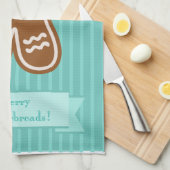 Lebkuchen-Umarmungen Küchentuch (Viertel Falte)