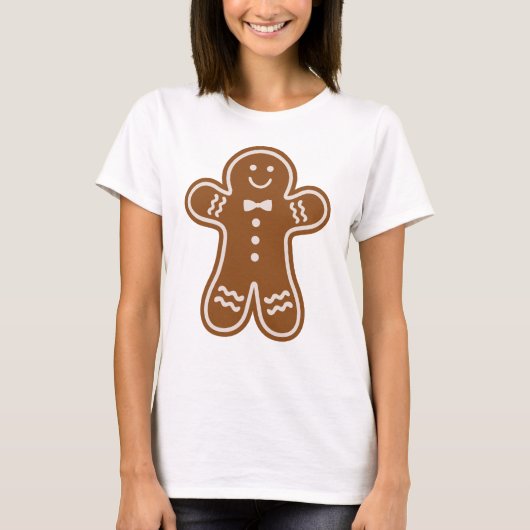Lebkuchen-Umarmungen T-Shirt (Vorderseite)