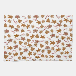 Lebkuchen und Bonbons Geschirrtuch