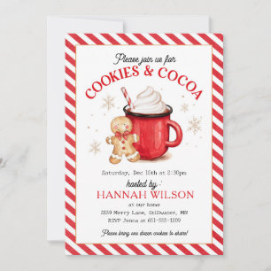 Lebkuchen und Kakaoweihen Einladung