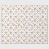 Lebkuchen und Lollipop-Muster Geschenkpapier (Flach)