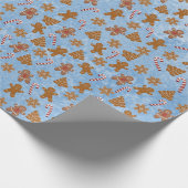 Lebkuchen und Süßspeisen Geschenkpapier (Ecke)