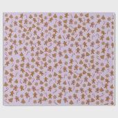 Lebkuchen und Süßspeisen Geschenkpapier (Flach)