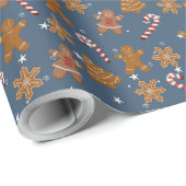 Lebkuchen und Süßspeisen Geschenkpapier (Rolleneckpunkt)