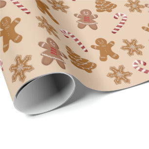 Lebkuchen und Süßspeisen Geschenkpapier