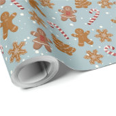 Lebkuchen und Süßspeisen Geschenkpapier (Rolleneckpunkt)