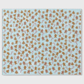 Lebkuchen und Süßspeisen Geschenkpapier (Flach)