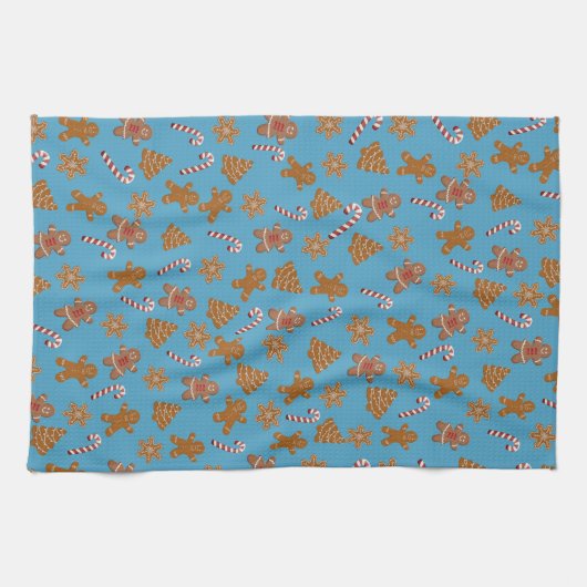 Lebkuchen und Süßspeisen Geschirrtuch (Horizontal)