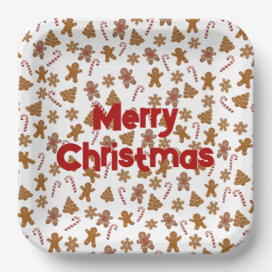 Lebkuchen und Süßspeisen Pappteller