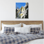 Lebkuchen und Winterschnee - Martha's Vineyard Leinwanddruck (Insitu (Schlafzimmer))