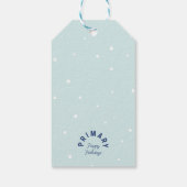 Lebkuchen von Primary.com Geschenkanhänger (Rückseite)
