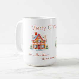 Lebkuchen "Von unserem Haus" Weihnachtsfeier Tasse