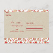 Lebkuchen Weihnachten 4 Foto Urlaub (Rückseite)