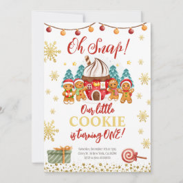 Lebkuchen Weihnachten Geburtstag Einladung