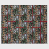 Lebkuchen-Weihnachten Geschenkpapier (Flach)