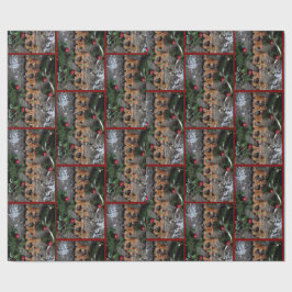 Lebkuchen-Weihnachten Geschenkpapier