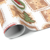 Lebkuchen Weihnachten Geschenkpapier (Rolleneckpunkt)