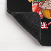 Lebkuchen Weihnachten Kaffee Cups Latte Dri Mousepad (Ecke)