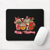 Lebkuchen Weihnachten Kaffee Cups Latte Dri Mousepad (Mit Mouse)