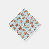 Lebkuchen Weihnachten Serviette (Ecke)