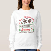 Lebkuchen Weihnachten Sweatshirt (Vorderseite)