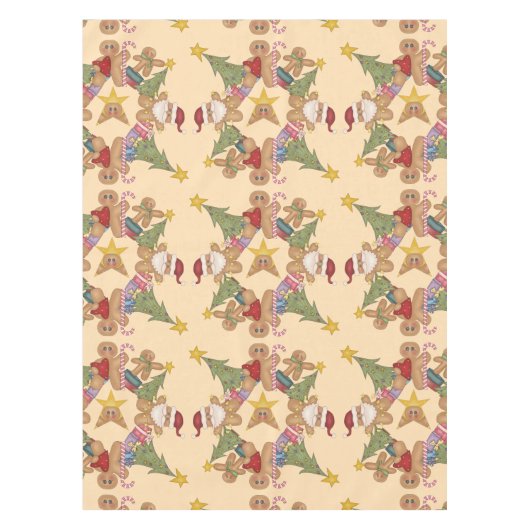 Lebkuchen-Weihnachten Tischdecke (Vorderseite)