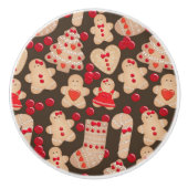 Lebkuchen Weihnachten Weihnachten Keramikknauf (Vorderseite)