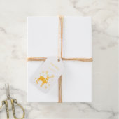 Lebkuchen-Weihnachtsbaum Geschenkanhänger (Mit Schnur)