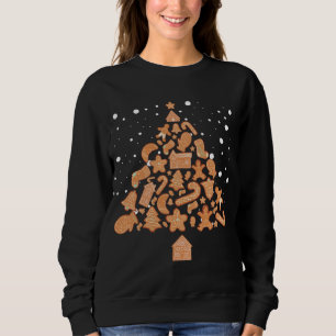 Lebkuchen Weihnachtsbaum Gingerbread Dec Sweatshirt