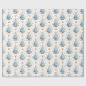 Lebkuchen Weihnachtsbaum Kekse Sterne Geschenkpapier (Flach)