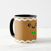 Lebkuchen-Weihnachtsbecher Tasse (Vorderseite Links)