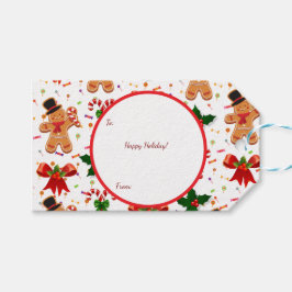 Lebkuchen-Weihnachtsbonbonband Geschenkanhänger