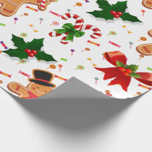 Lebkuchen-Weihnachtsbonbonband
