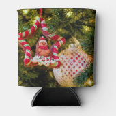 Lebkuchen Weihnachtsdekoration Dosenkühler (Vorderseite)