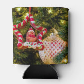 Lebkuchen Weihnachtsdekoration Dosenkühler (Rückseite)