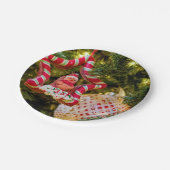 Lebkuchen Weihnachtsdekoration Pappteller (Schrägansicht)