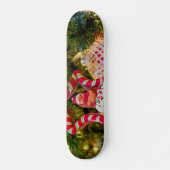 Lebkuchen Weihnachtsdekoration Skateboard (Vorne)