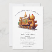 Lebkuchen | Weihnachtsdusche Einladung (Vorderseite)