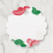 Lebkuchen | Weihnachtsdusche | Vielen Dank Geschenkanhänger (Rückseite)