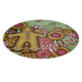 Lebkuchen Weihnachtsfeiertag Schneidebrett (Ecke)