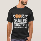 Lebkuchen Weihnachtsgebäck T-Shirt (Vorderseite)