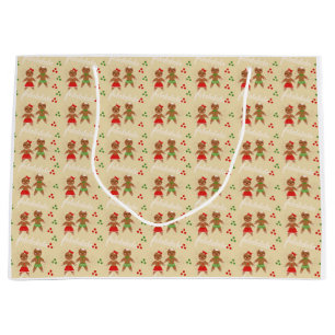 Lebkuchen Weihnachtsgeschenk Tasche Große Geschenktüte