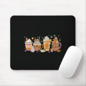 Lebkuchen-Weihnachtskaffeetassen Latte-Dri Mousepad (Mit Mouse)