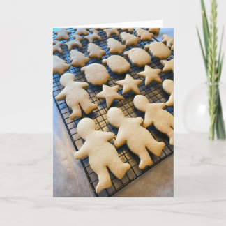 Lebkuchen Weihnachtskekse Dankeskarte