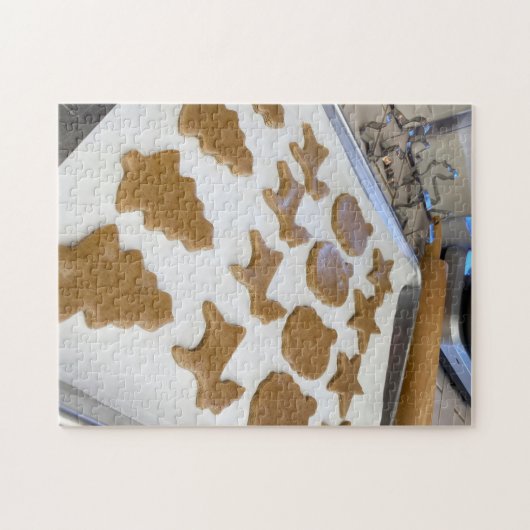 Lebkuchen Weihnachtskost Puzzle (Horizontal)