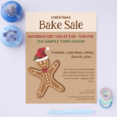 Lebkuchen Weihnachtskuchen Verkauf Flyer (Einzeln)