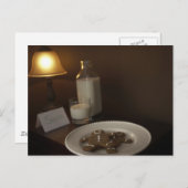 Lebkuchen Weihnachtsmann Feiertagspostkarte (Vorne/Hinten)