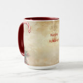 Lebkuchen-Weihnachtsmug Tasse (Vorderseite Links)